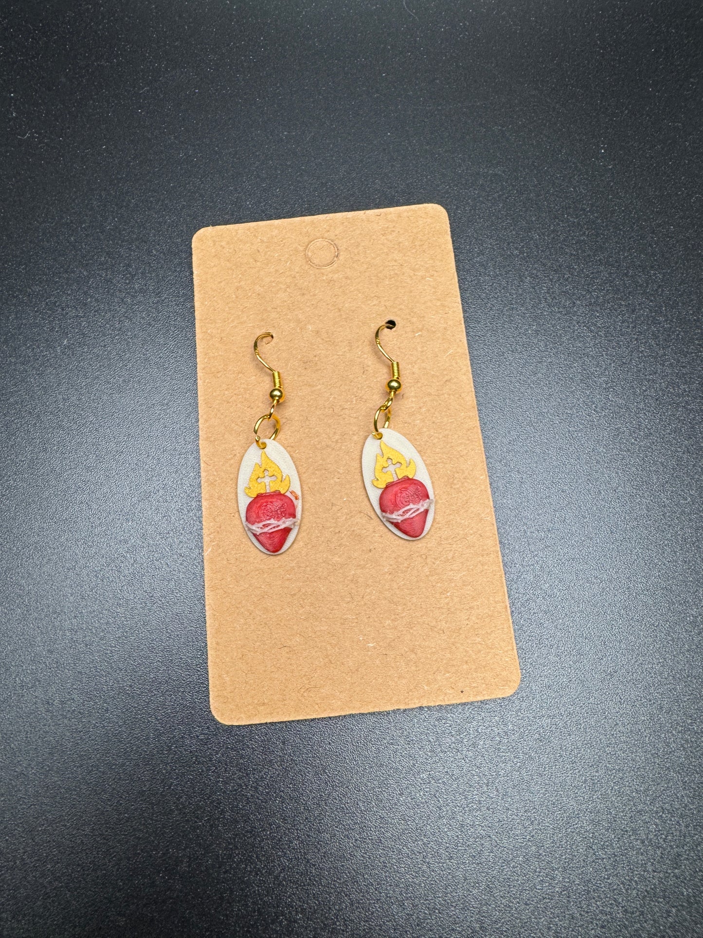 Sacred Heart Earring