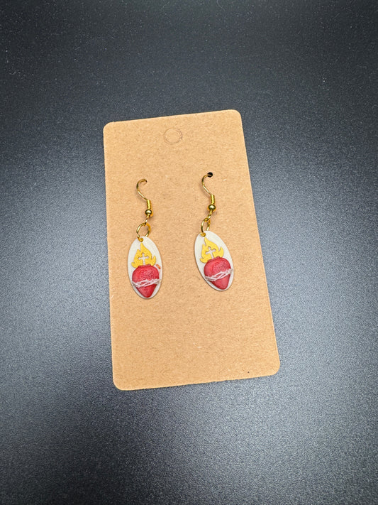 Sacred Heart Earring