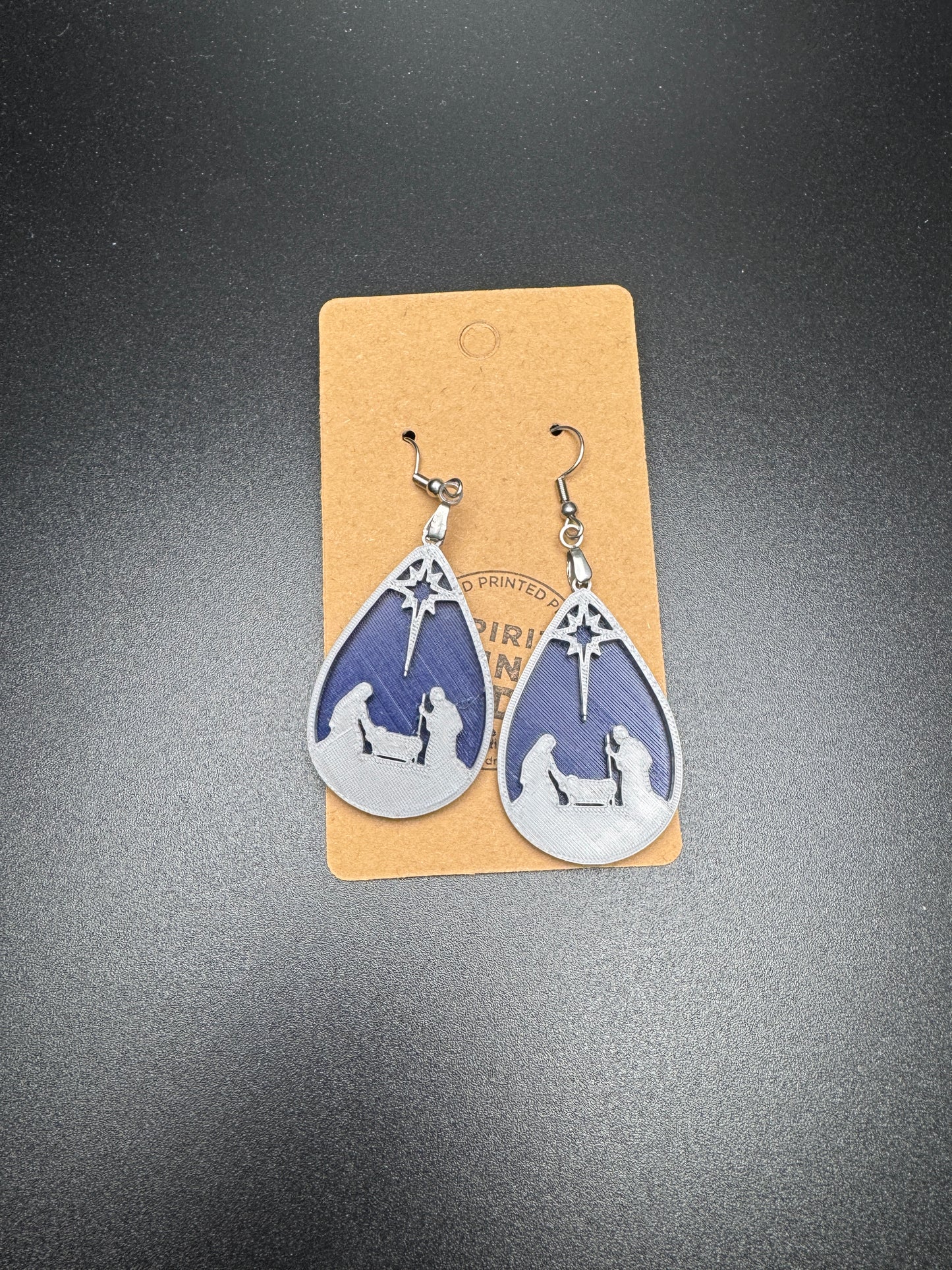 Nativity Dangle Earrings