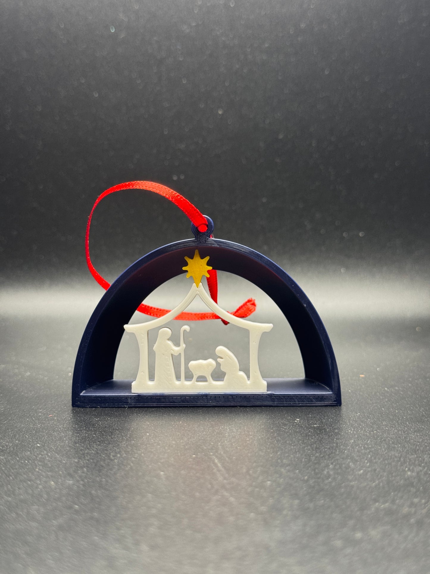 3D Nativity Scene Ornament